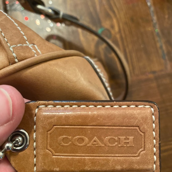Light Tan Coach Handbag - Picture 2 of 8